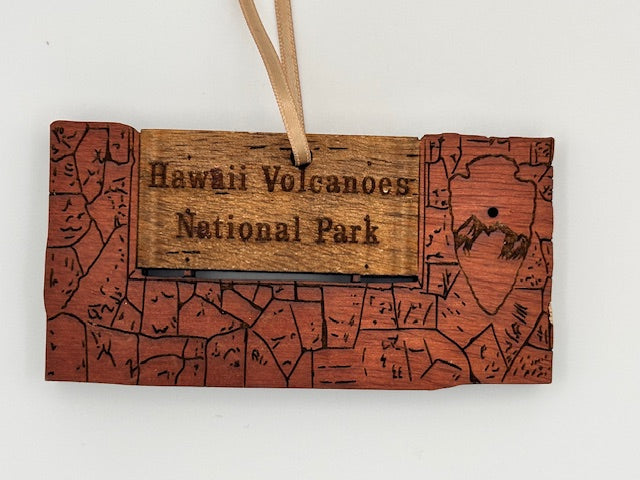 Hawaii Volcanoes National Park pinnament ornament