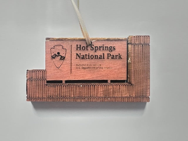 Hot Springs National Park pinnament ornament