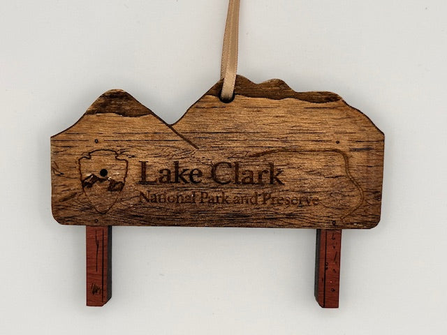 Lake Clark National Park pinnament ornament