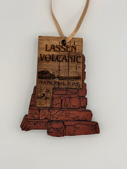 Lassen Volcanic National Park pinnament ornament