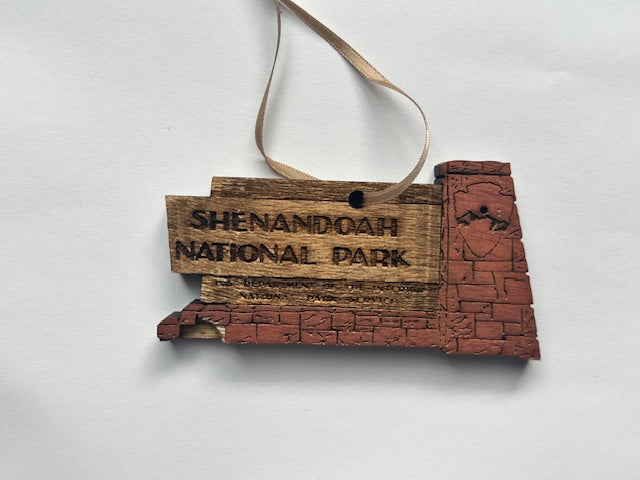 Shenandoah National Park pinnament ornament