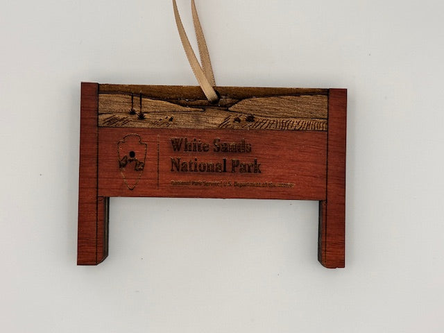 White Sands National Park pinnament ornament