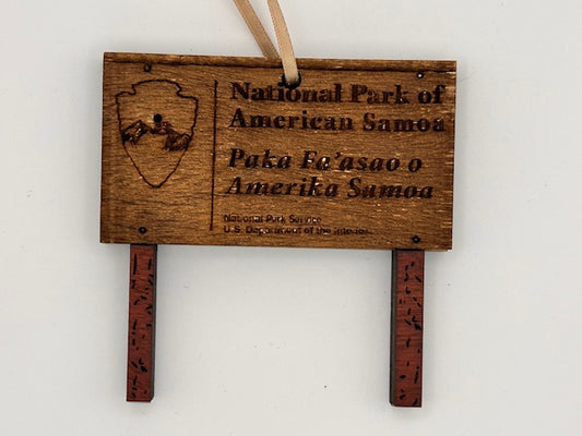 American Samoa National Park pinnament ornament