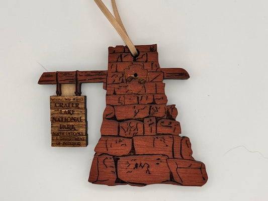 Crater Lake National Park pinnament ornament