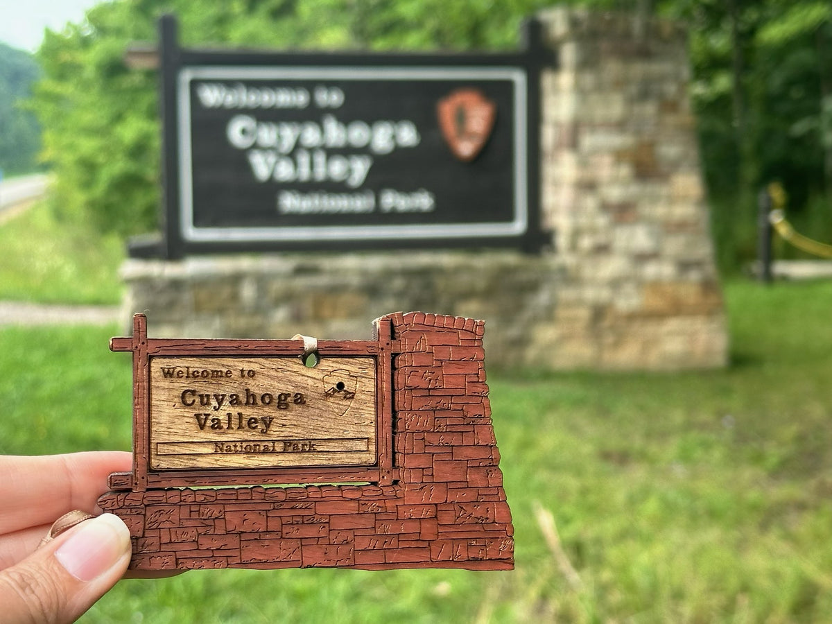Cuyahoga Valley National Park pinnament ornament