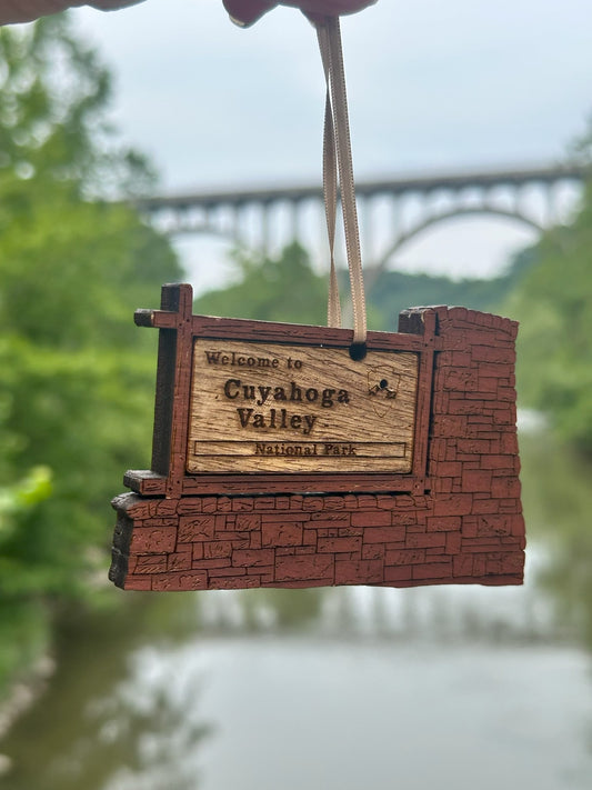 Cuyahoga Valley National Park pinnament ornament