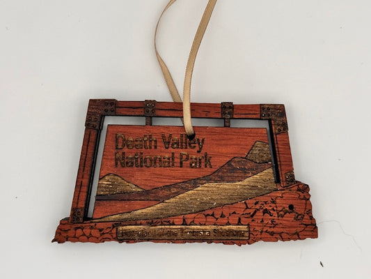 Death Valley National Park pinnament ornament
