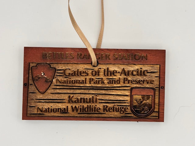 Gates of the Arctic National Park pinnament ornament
