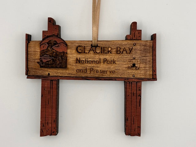 Glacier Bay National Park pinnament ornament