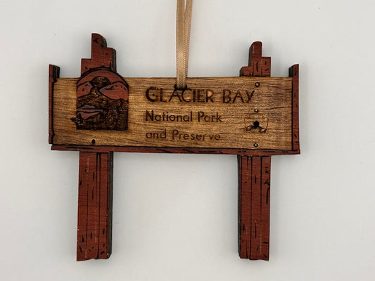 Glacier Bay National Park pinnament ornament