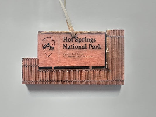 Hot Springs National Park pinnament ornament