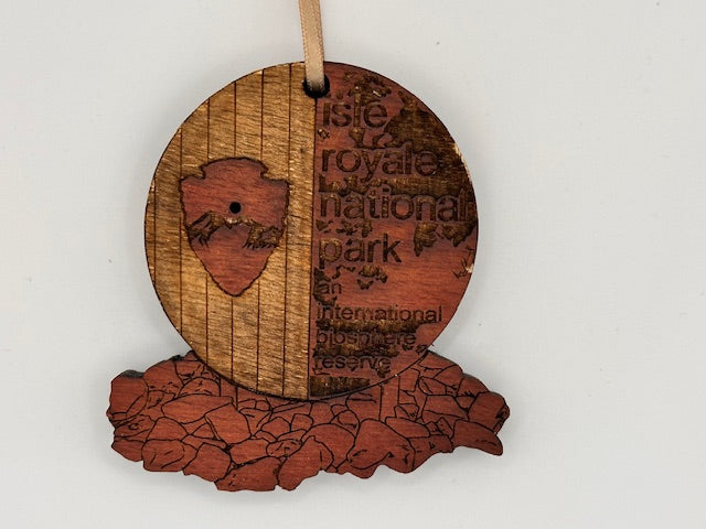 Isle Royale National Park pinnament ornament