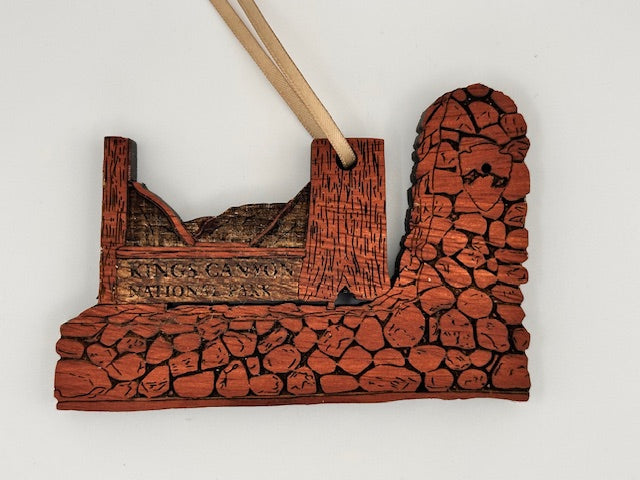 Kings Canyon National Park pinnament ornament