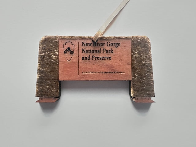 New River Gorge National Park pinnament ornament