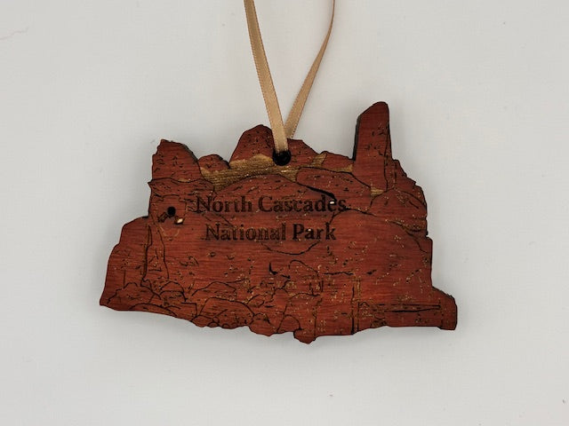 North Cascades National Park pinnament ornament