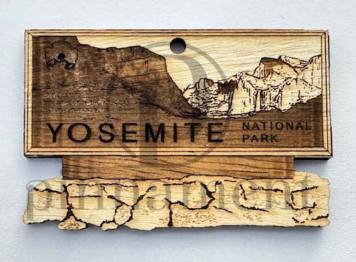 Yosemite National Park pinnament ornament